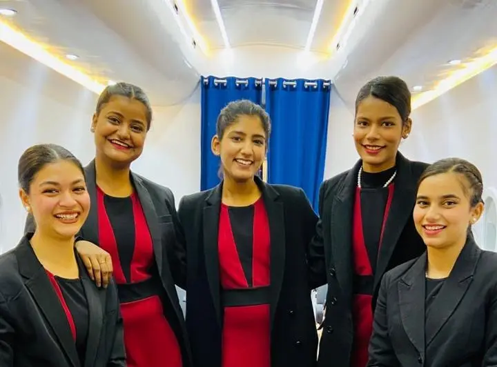 Mock interview practice for cabin crew