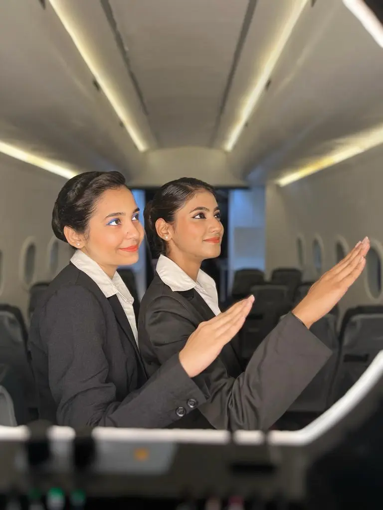 Spoken English class for aviation students